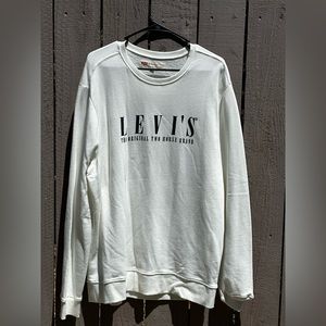 Levi’s Graphic Crewneck Sweatshirt Mens Size XL